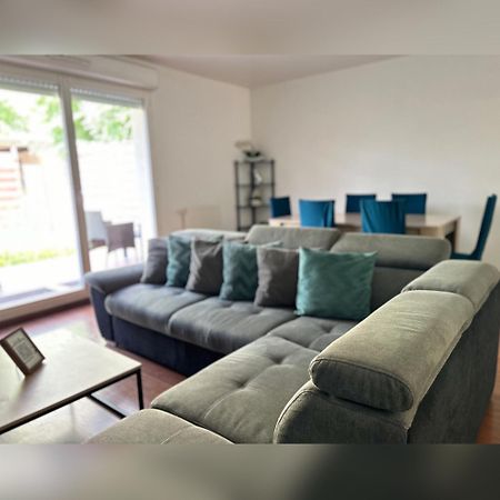 Le Duplex Chessy - 15Min From Disneyland - 2 Private Parkings - Garden - Kingsize & Queensize Bed - Supermarket Behind The House 外观 照片