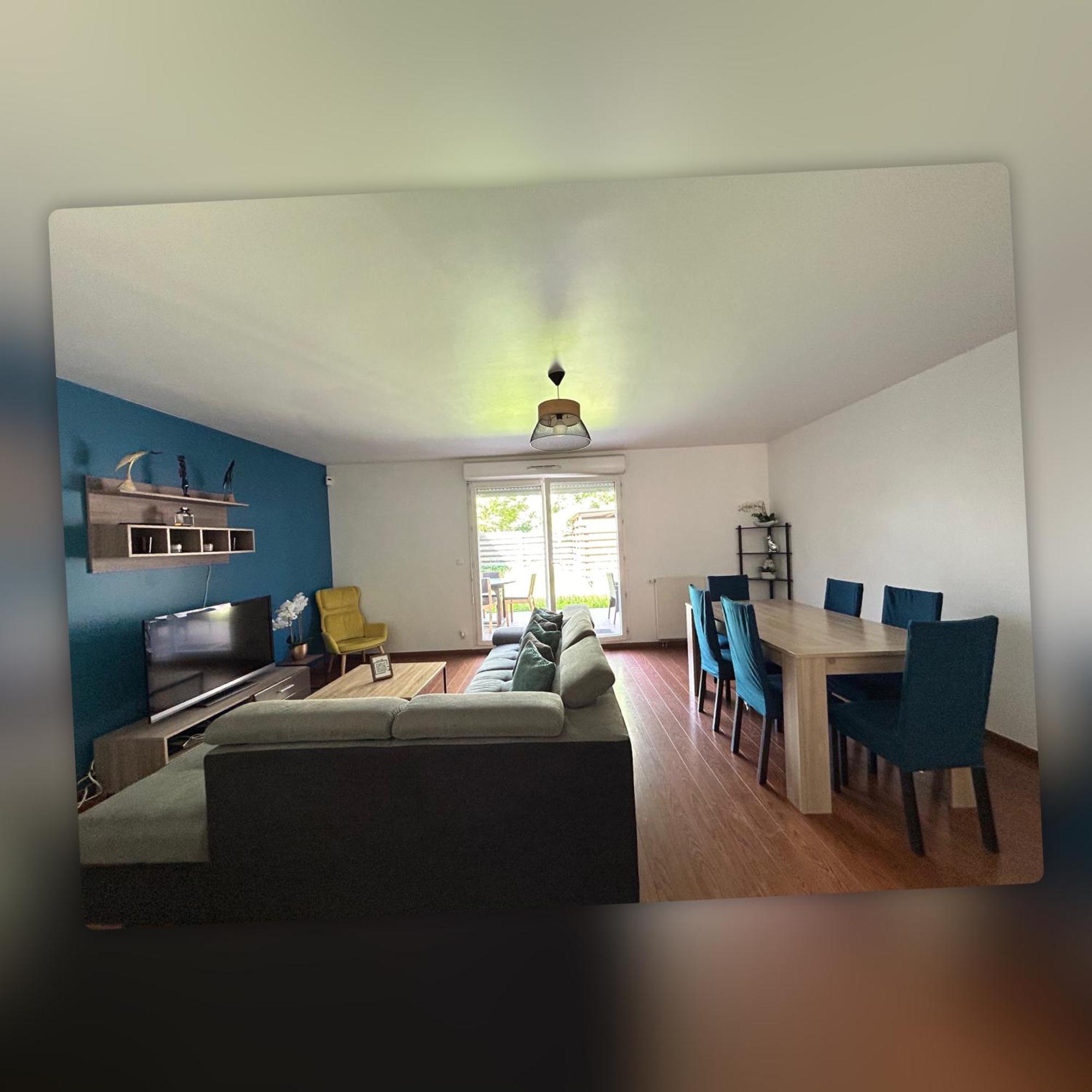 Le Duplex Chessy - 15Min From Disneyland - 2 Private Parkings - Garden - Kingsize & Queensize Bed - Supermarket Behind The House 外观 照片